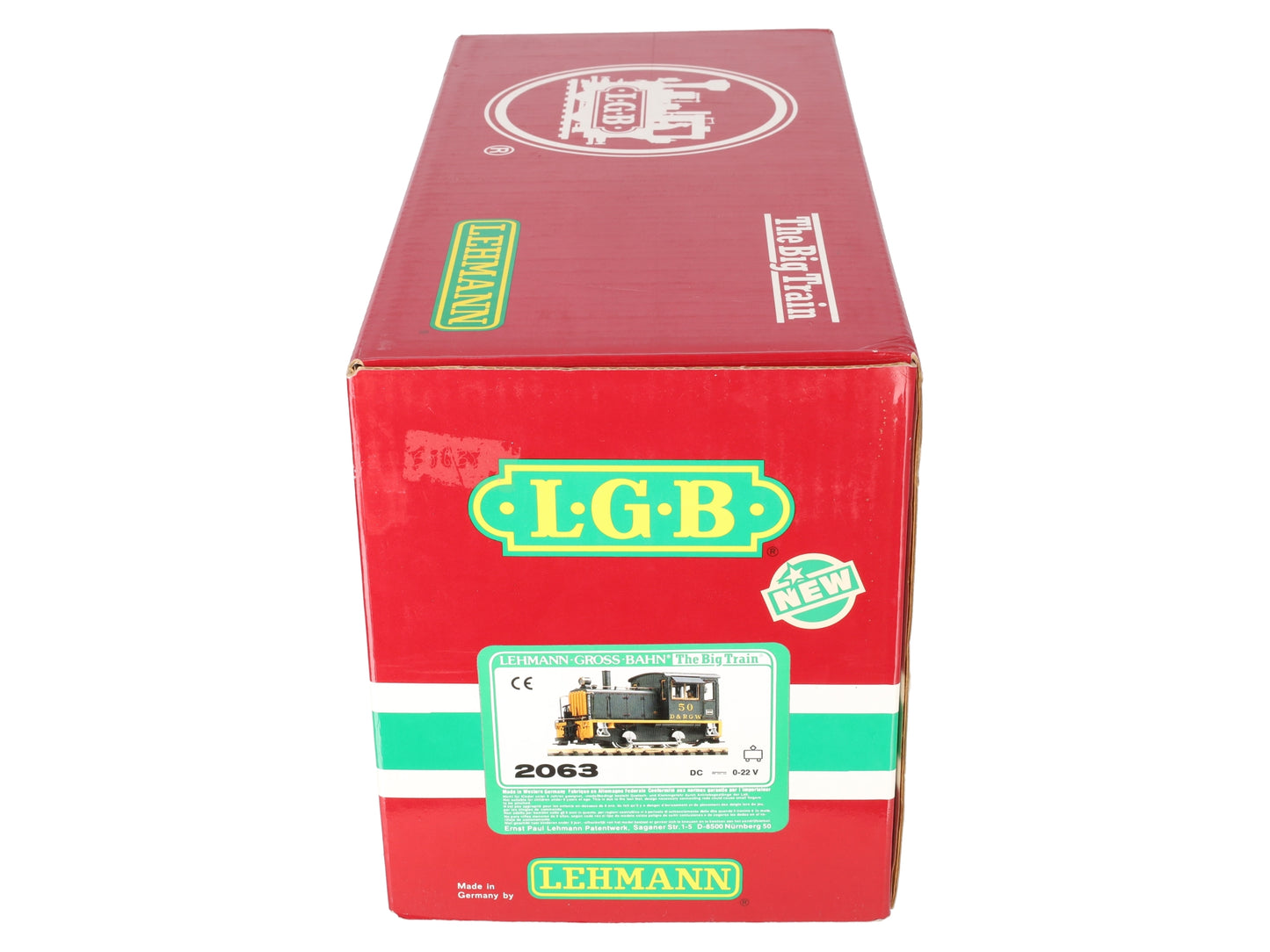 LGB 2063 G Denver and Rio Grande Western 0-4-0 Diesel Switcher #50 VG/Box