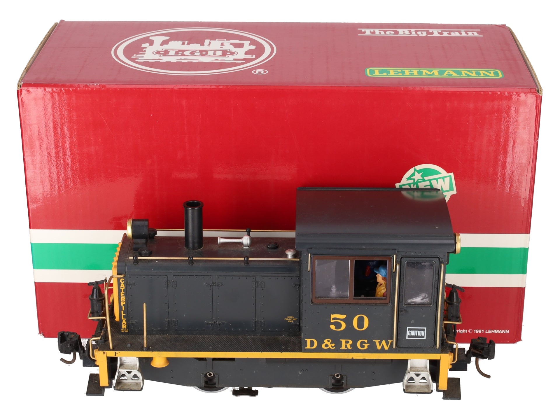 LGB 2063 G Denver and Rio Grande Western 0-4-0 Diesel Switcher #50 VG/Box