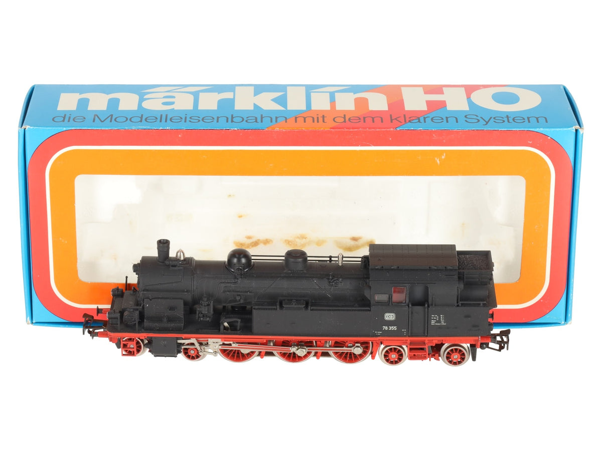 Marklin 3106 HO Scale DB 78 355 Steam Locomotive EX/Box
