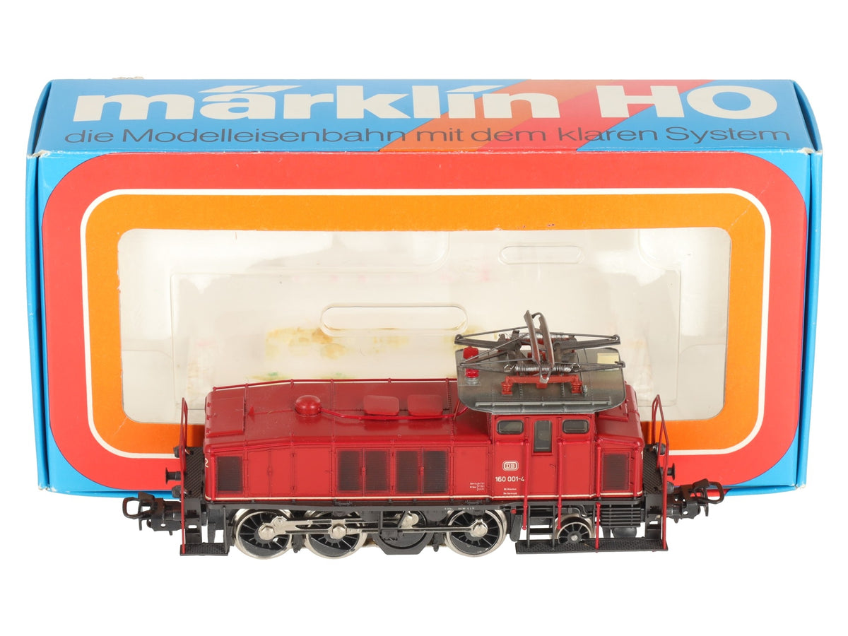 Marklin 3157 HO BR 160 001-4 DB Electric Locomotive EX/Box