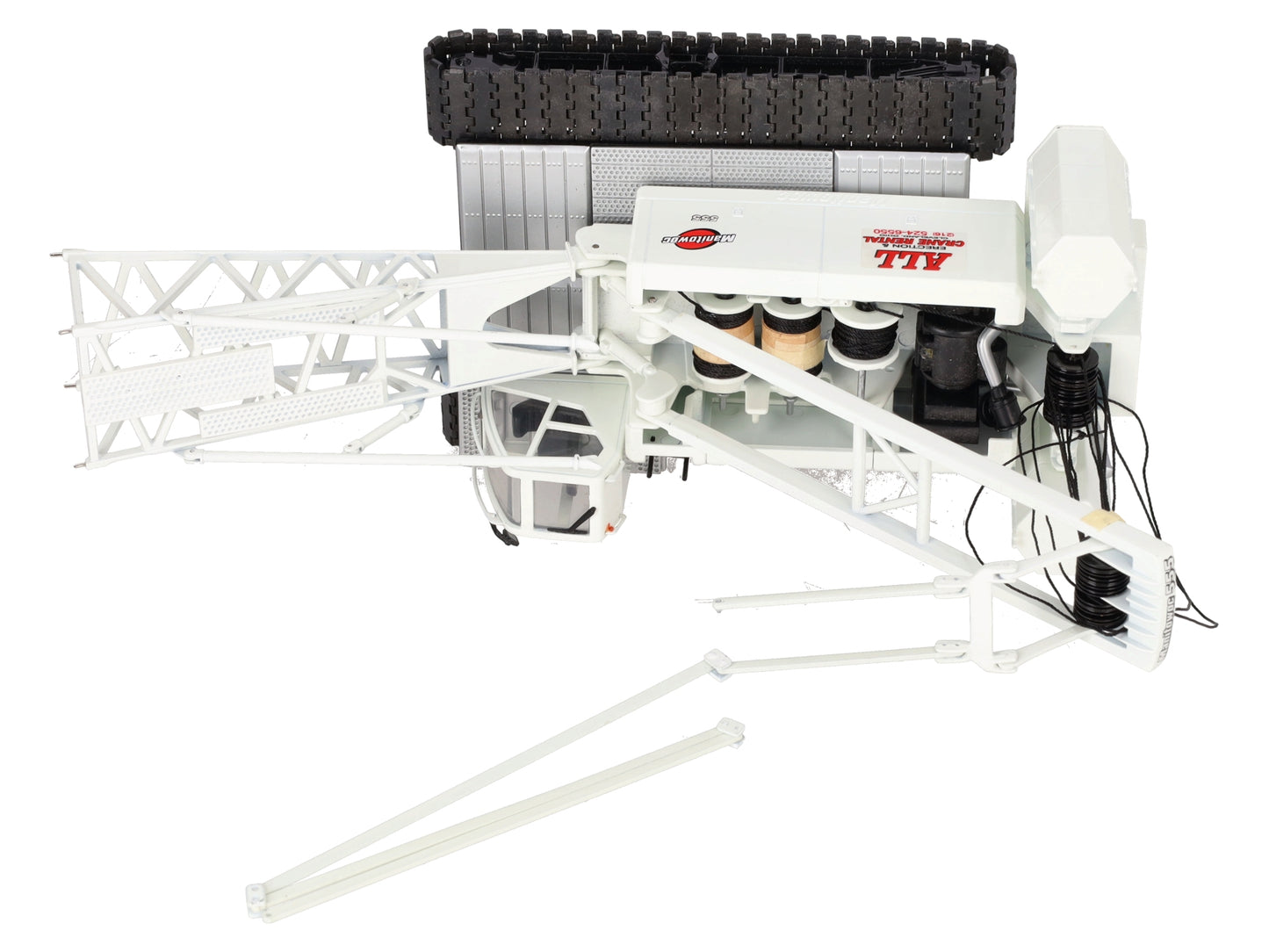 CCM 555 White All Crane Service Diecast Crawler Crane EX/Box