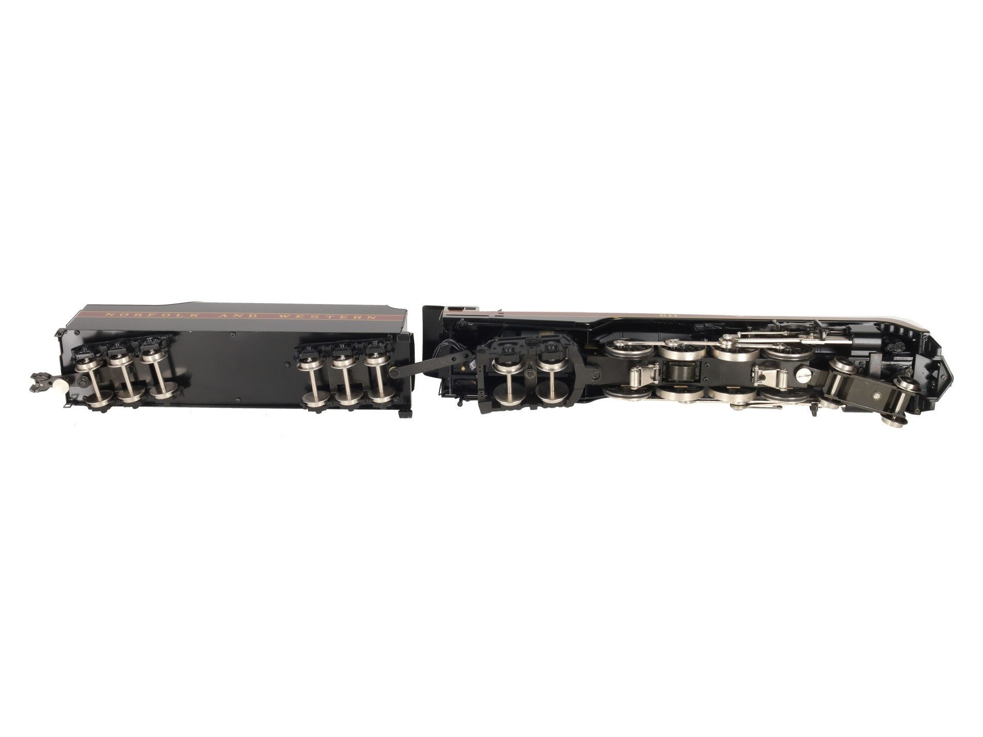 Williams 5601 O Gauge N&W BRASS 4-8-4 J Class Steam Engine and Tender #611 LN/Box