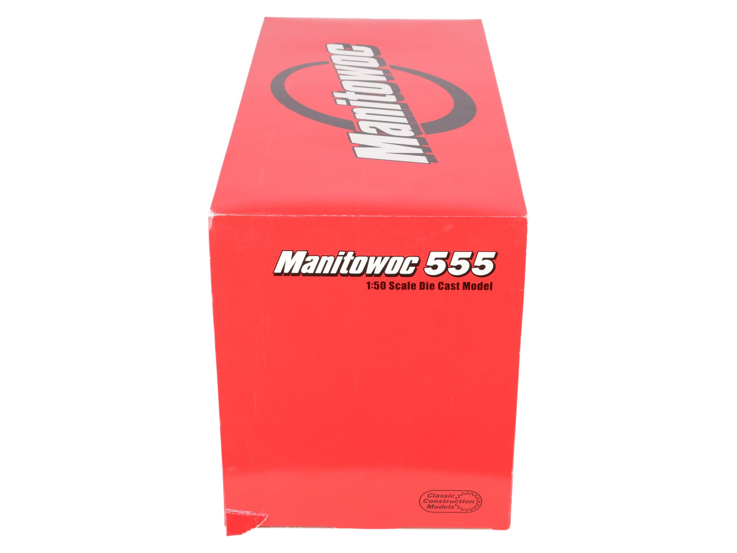 CCM 555 1:50 Red Manitowoc Diecast Crawler Crane EX/Box