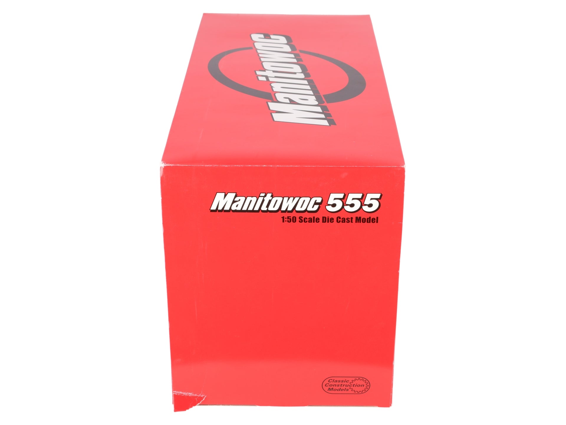 CCM 555 1:50 Red Manitowoc Diecast Crawler Crane EX/Box