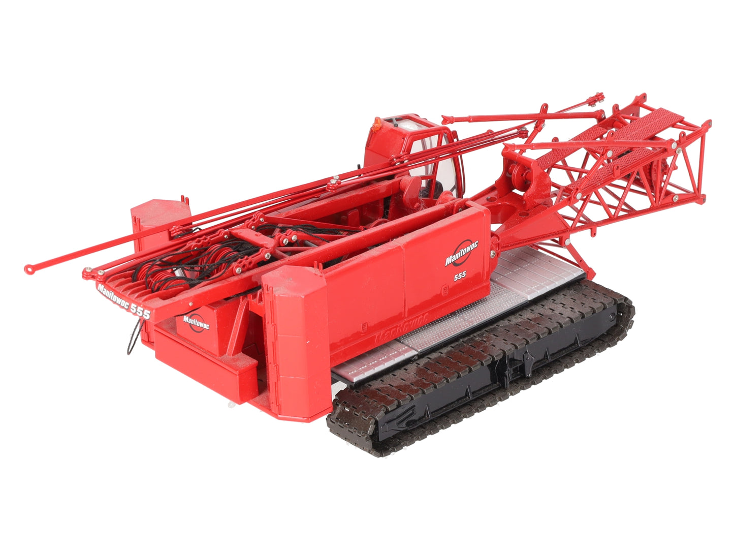 CCM 555 1:50 Red Manitowoc Diecast Crawler Crane EX/Box
