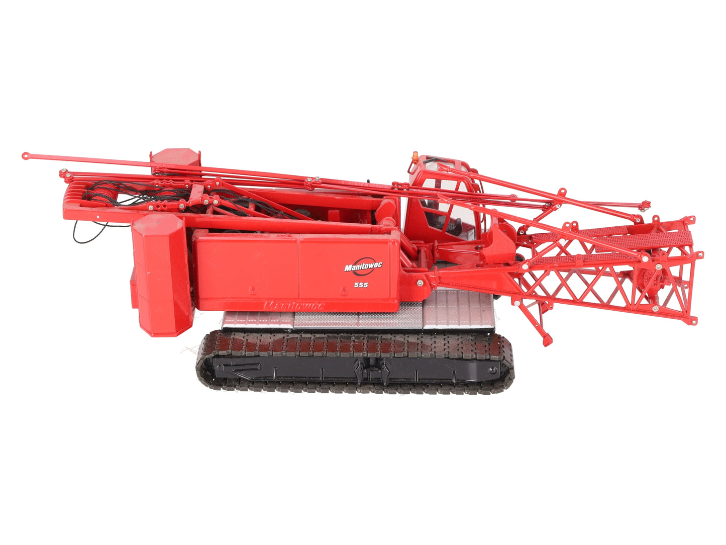 CCM 555 1:50 Red Manitowoc Diecast Crawler Crane EX/Box