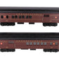 MTH 30-6238 O Pennsylvania RailKing O-27 Madison Combo/Diner Set (Set of 2) EX/Box