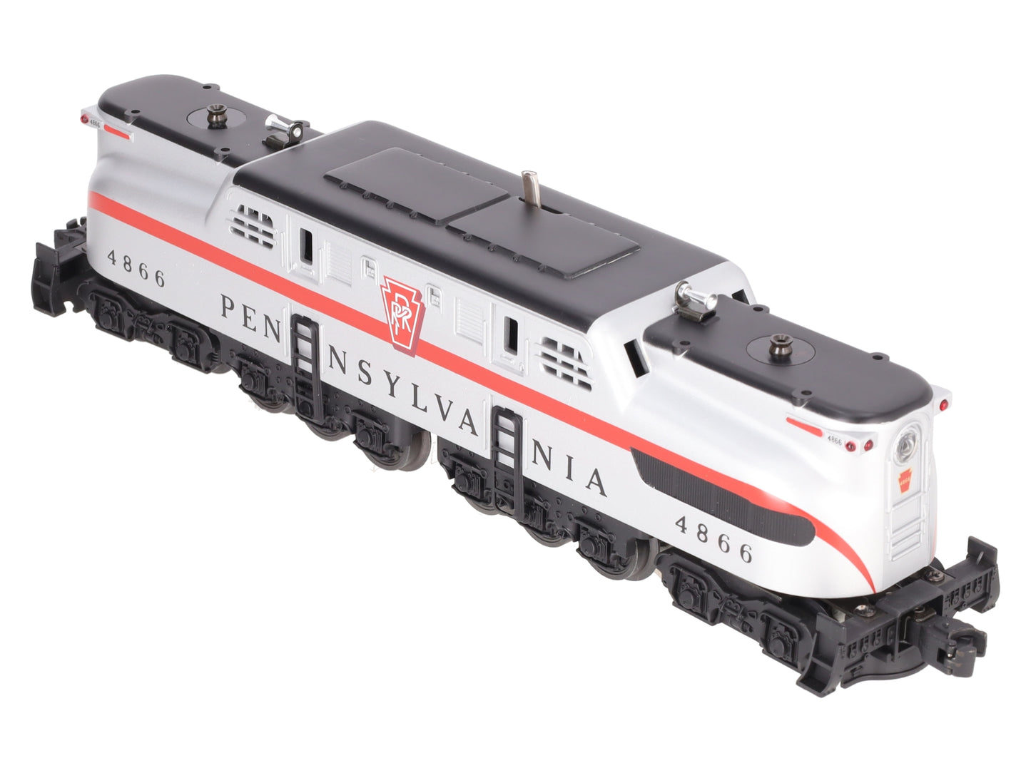 Lionel 6-18308 O Gauge Pennsylvania Silver GG-1 Electric Locomotive #4866 EX/Box