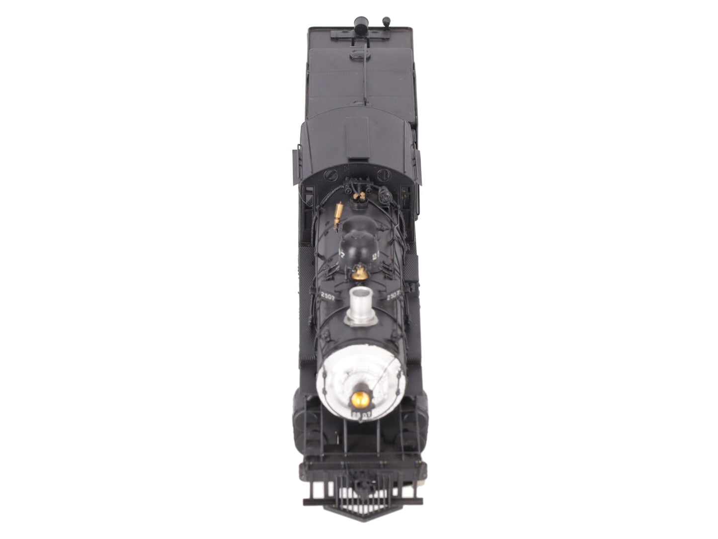 Hallmark HO Scale BRASS ATSF Class 2507 2-8-0 Steam Locomotive & Tender-Painted/Box