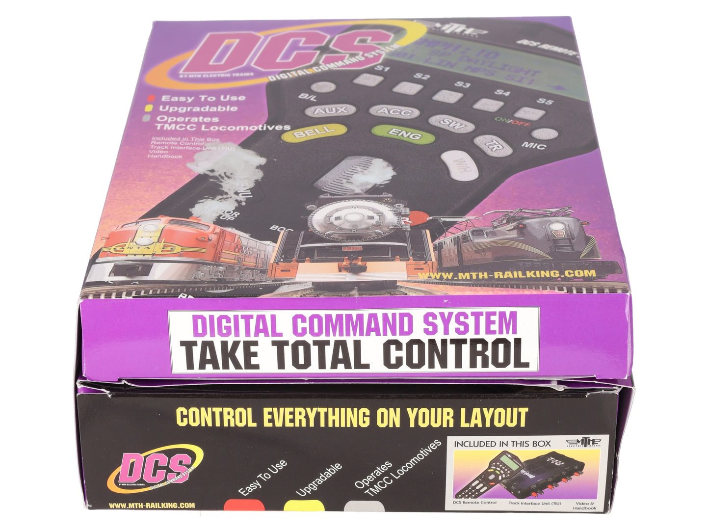 MTH 50-1001 DCS Track Interface Unit & Remote - Serial Port Version VG/Box