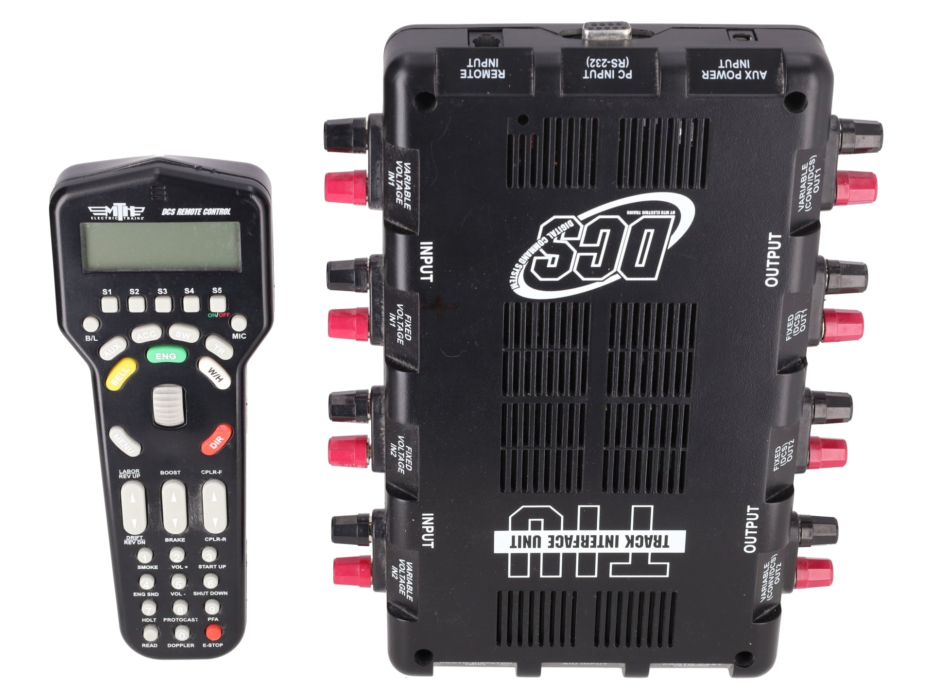 MTH 50-1001 DCS Track Interface Unit & Remote - Serial Port Version VG/Box