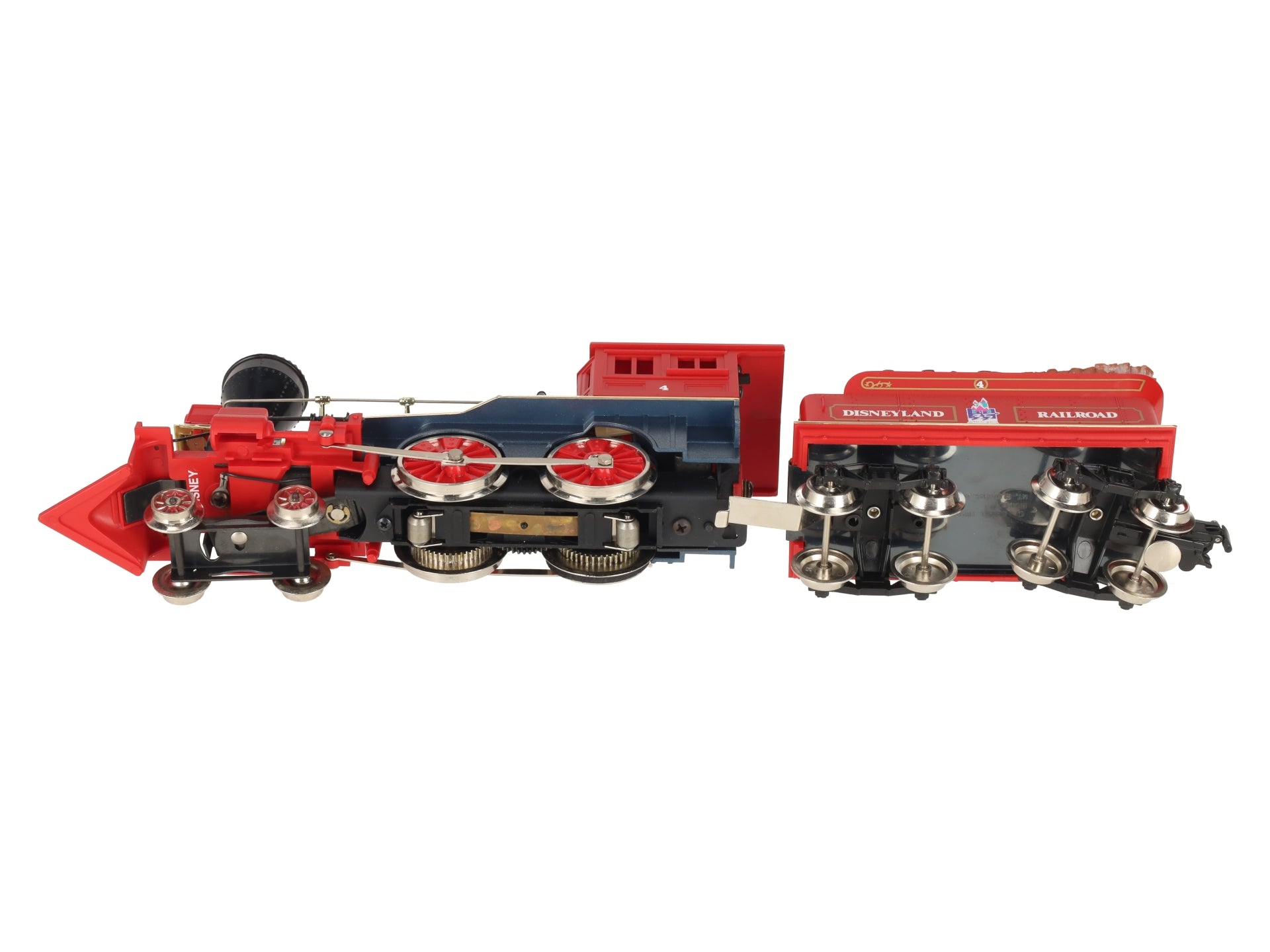 Lionel 6-18008 Disneyland 4-4-0 Steam Locomotive & Tender #4 w/Display Case EX/Box