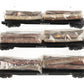 MTH 20-98103 O Gauge West Virginia Pulp & Paper Stake Flatcars (Set of 3) LN/Box