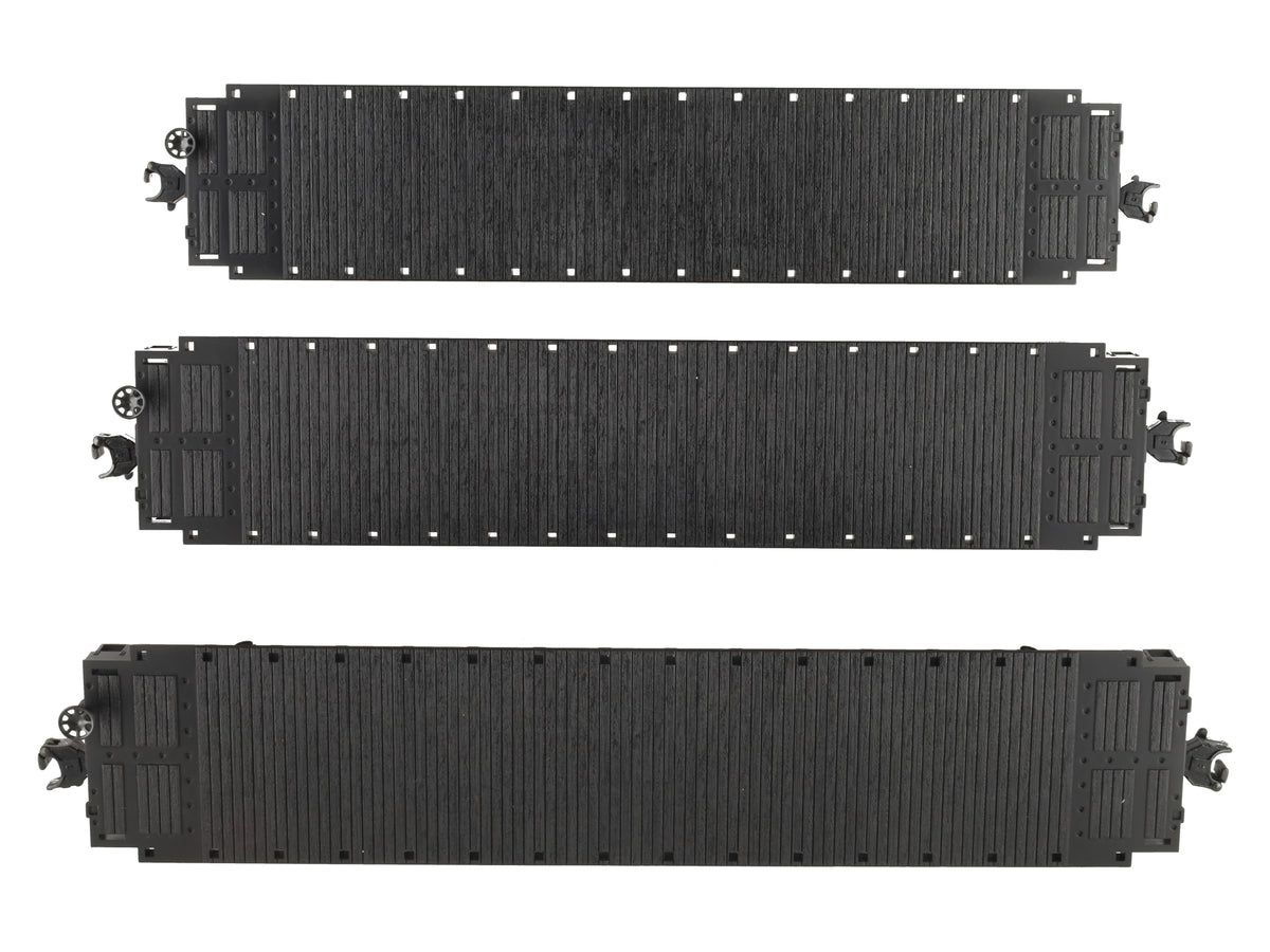 MTH 20-98103 O Gauge West Virginia Pulp & Paper Stake Flatcars (Set of 3) LN/Box