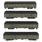 Rivarossi RT600229 HO Scale Santa Fe 60' Heavyweight Passenger Car Set LN/Box