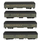 Rivarossi RT600229 HO Scale Santa Fe 60' Heavyweight Passenger Car Set LN/Box