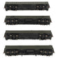 Rivarossi RT600229 HO Scale Santa Fe 60' Heavyweight Passenger Car Set LN/Box