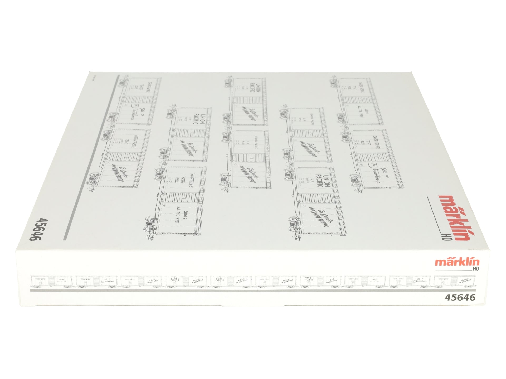 Marklin 45646 HO Union Pacific Boxcars (Set of 10) LN/Box