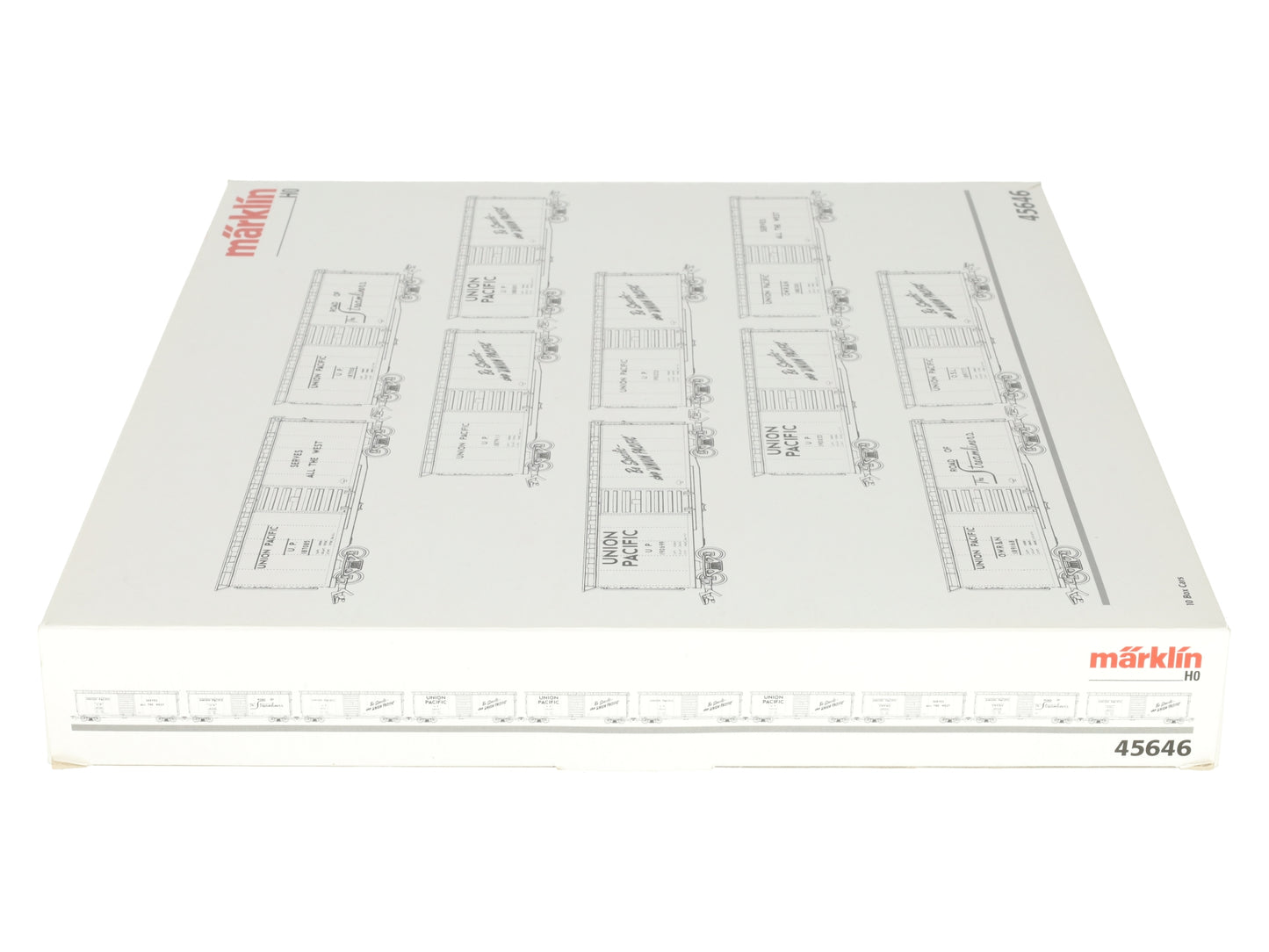 Marklin 45646 HO Union Pacific Boxcars (Set of 10) LN/Box
