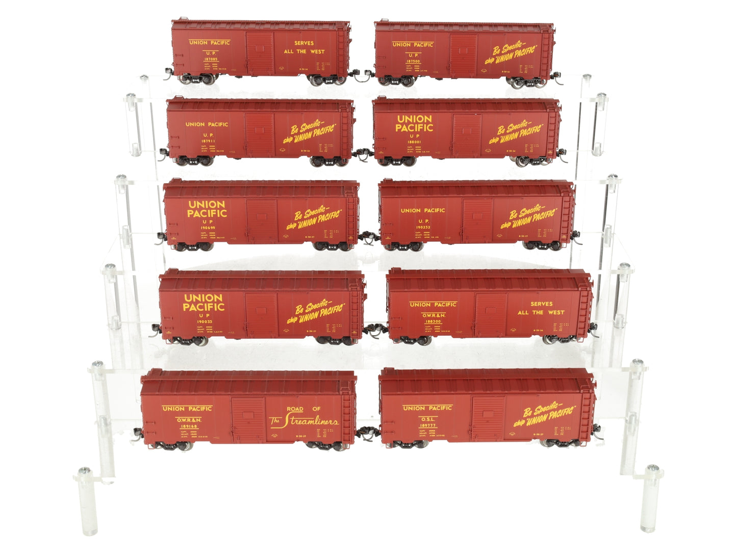 Marklin 45646 HO Union Pacific Boxcars (Set of 10) LN/Box