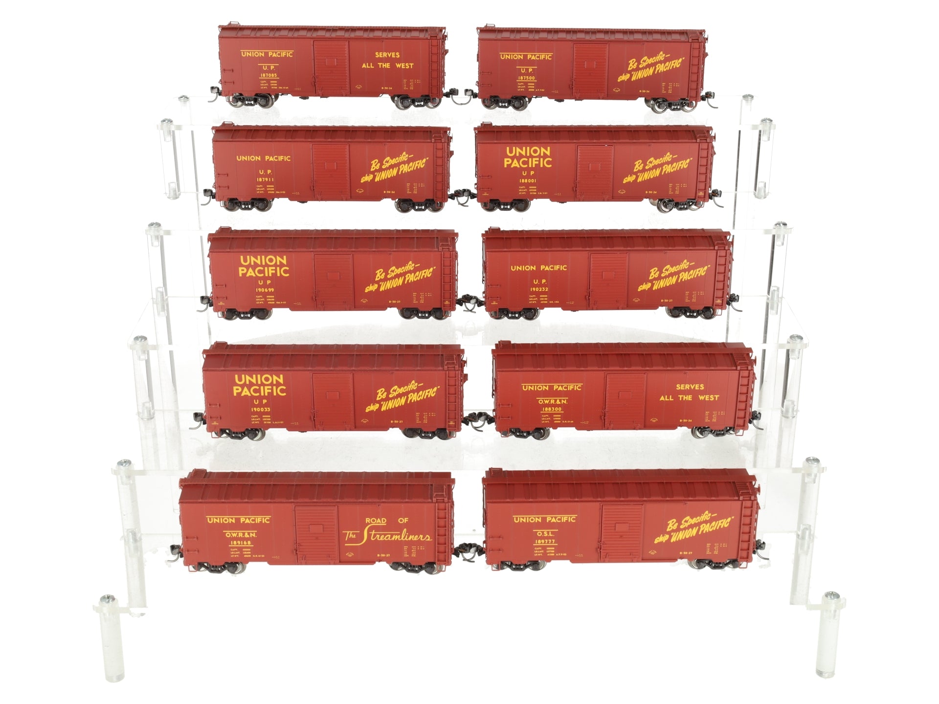 Marklin 45646 HO Union Pacific Boxcars (Set of 10) LN/Box