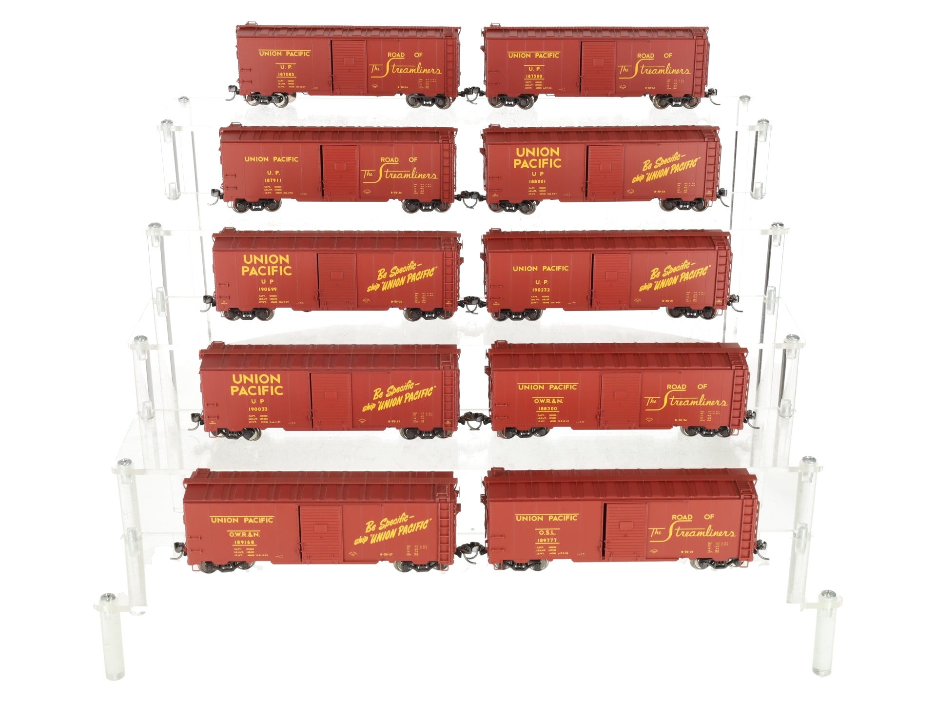 Marklin 45646 HO Union Pacific Boxcars (Set of 10) LN/Box