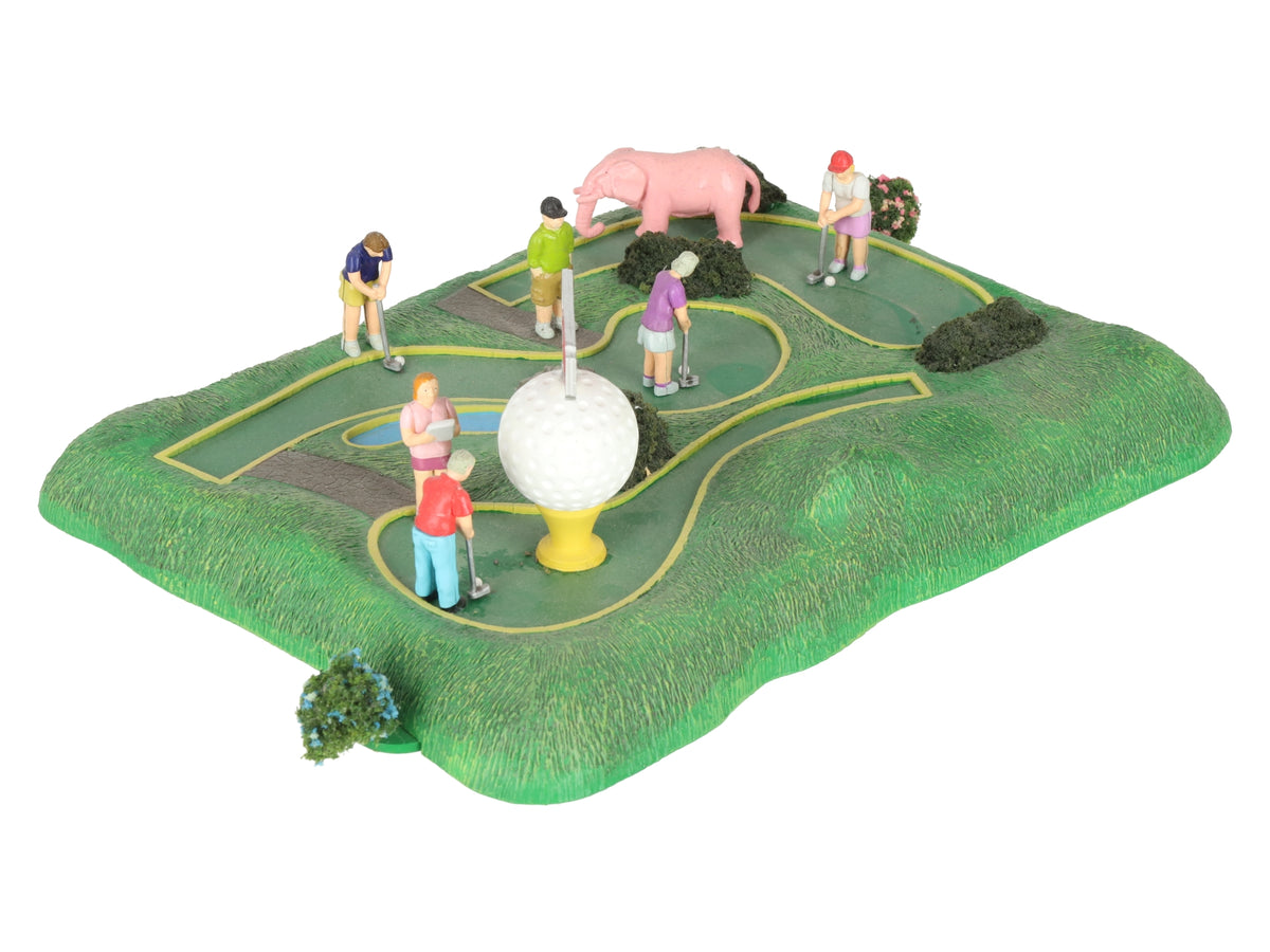 Lionel 6-14214 O Scale Lionelville Mini Golf Animated Scene LN/Box