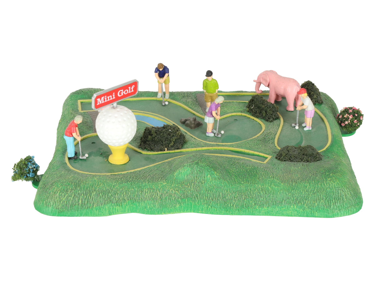 Lionel 6-14214 O Scale Lionelville Mini Golf Animated Scene LN/Box