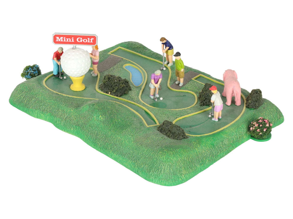 Lionel 6-14214 O Scale Lionelville Mini Golf Animated Scene LN/Box