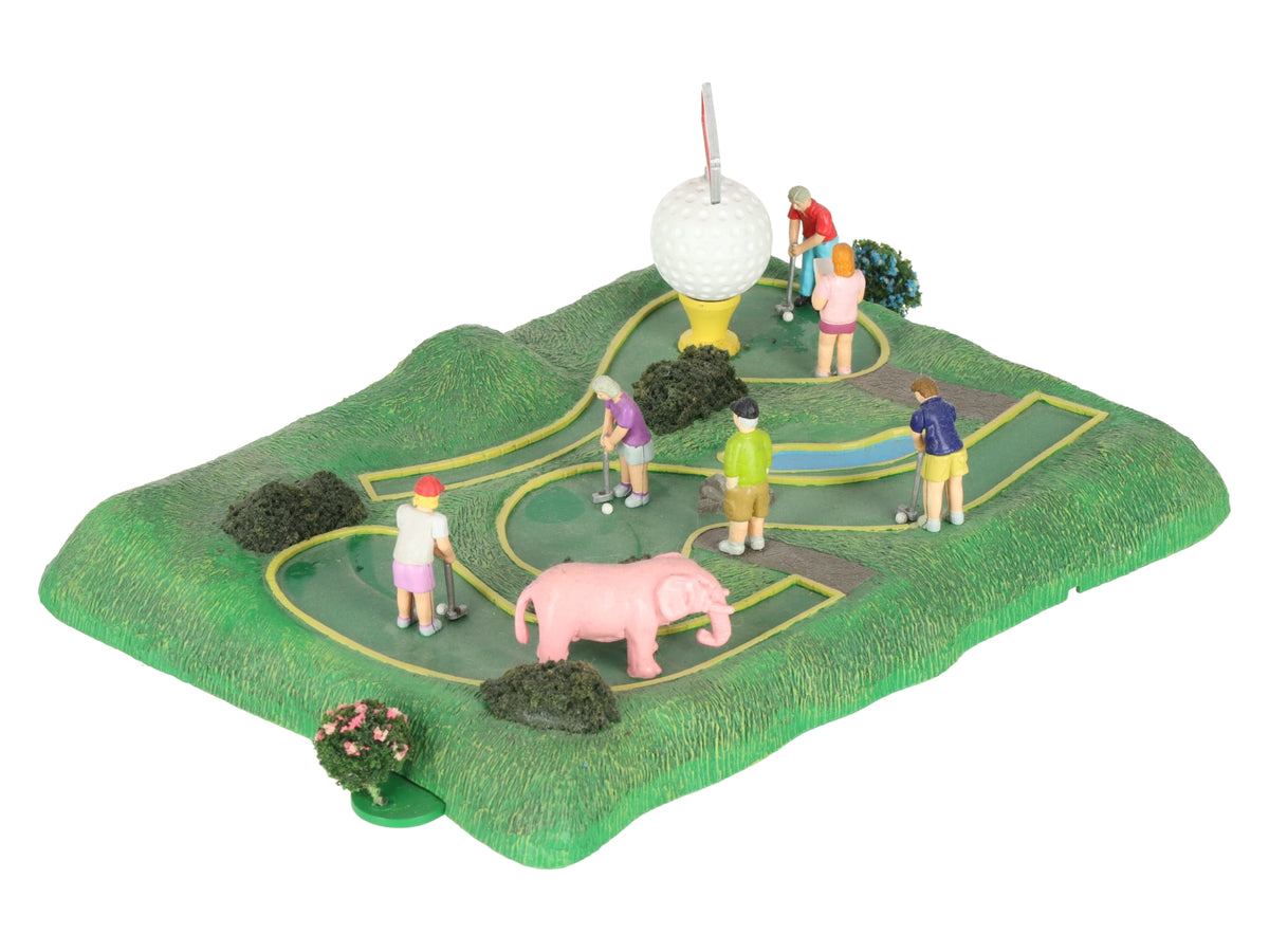 Lionel 6-14214 O Scale Lionelville Mini Golf Animated Scene LN/Box