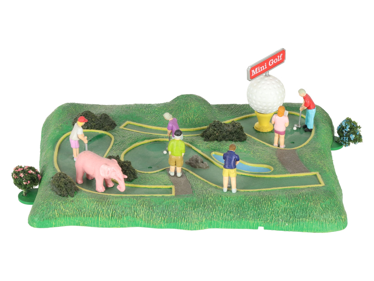 Lionel 6-14214 O Scale Lionelville Mini Golf Animated Scene LN/Box