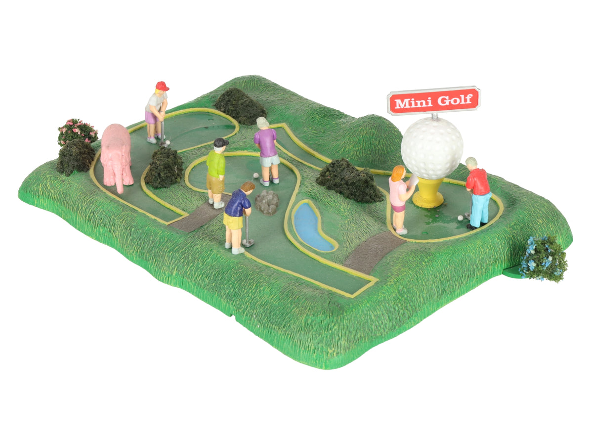 Lionel 6-14214 O Scale Lionelville Mini Golf Animated Scene LN/Box