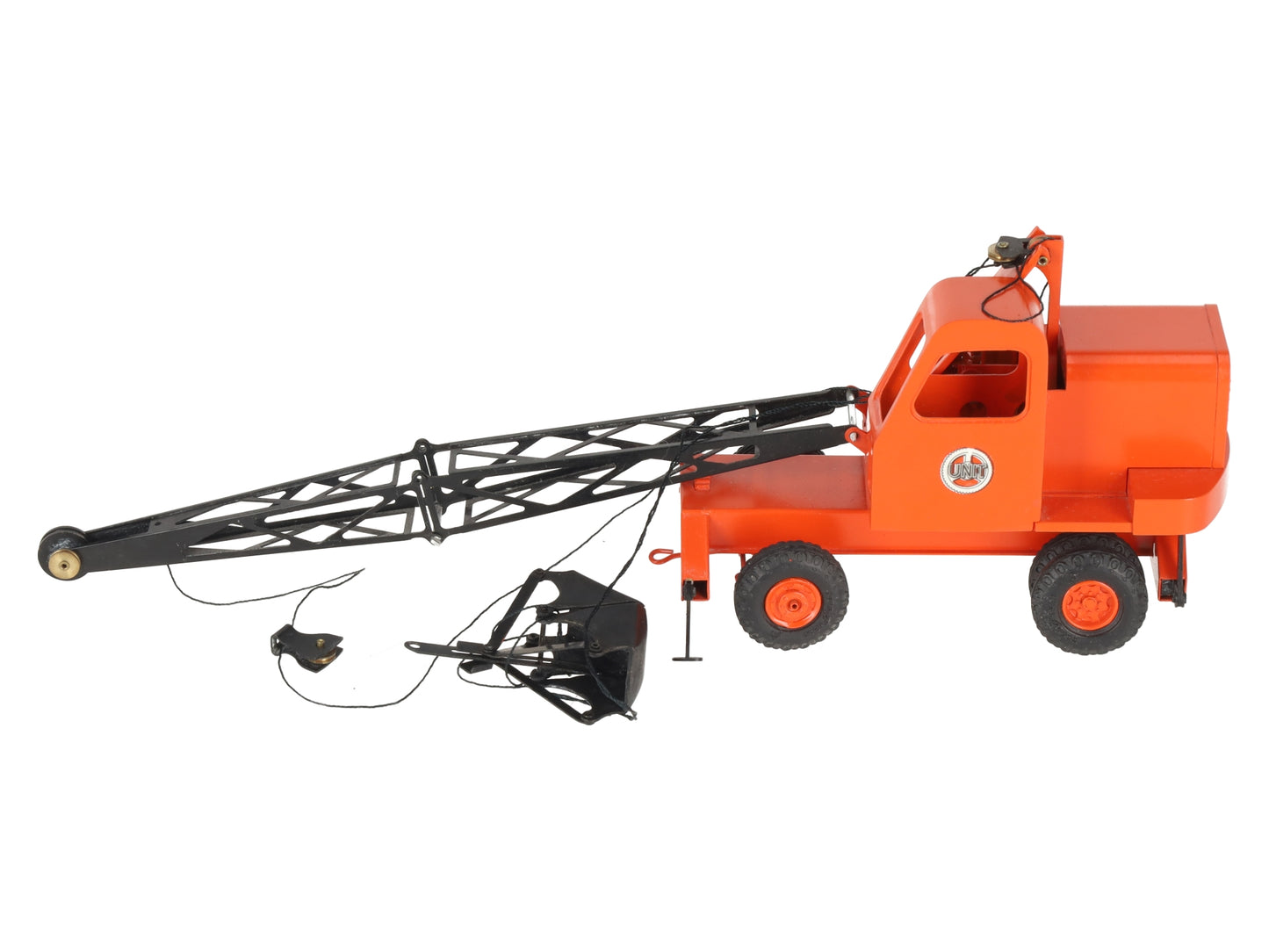 CCM 614 1:48 Brass Crawler Crane w/ Clam Bucket EX
