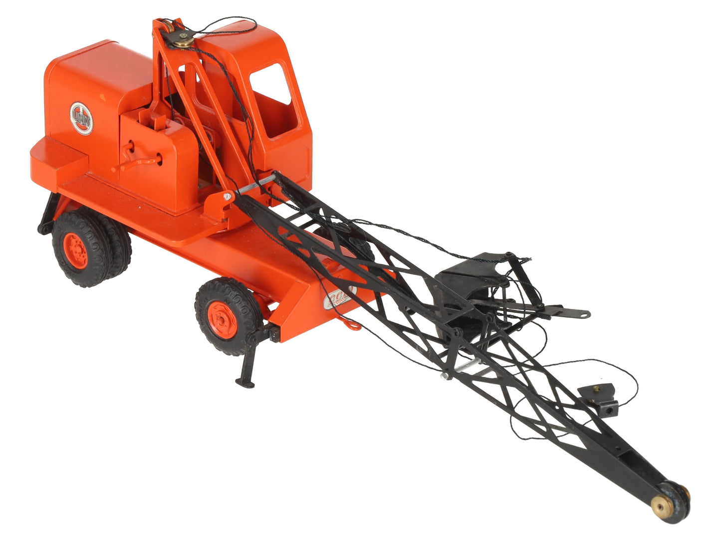 CCM 614 1:48 Brass Crawler Crane w/ Clam Bucket EX