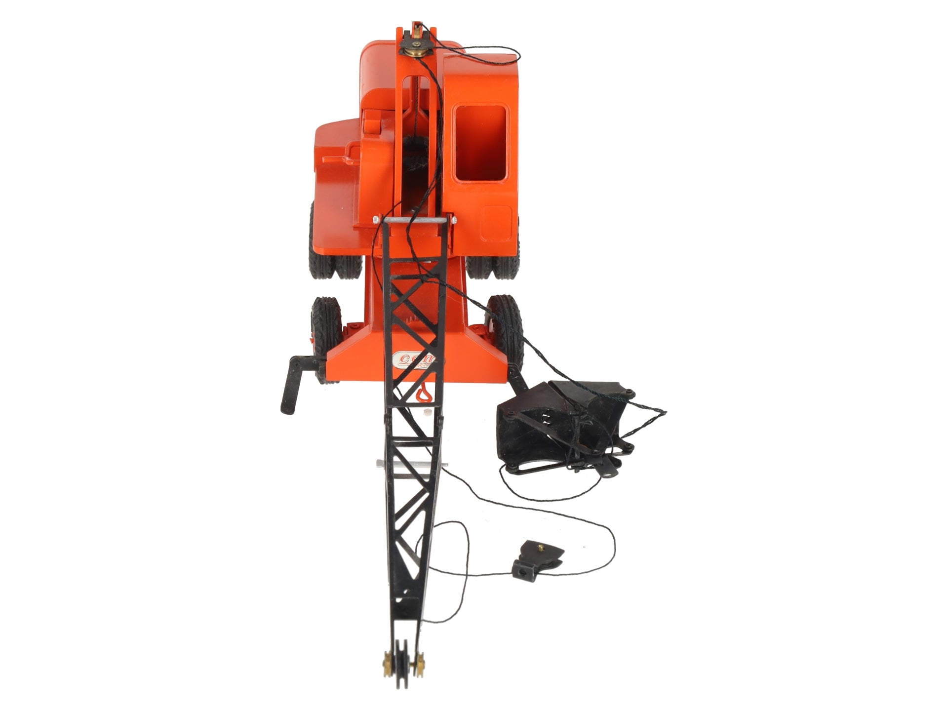 CCM 614 1:48 Brass Crawler Crane w/ Clam Bucket EX