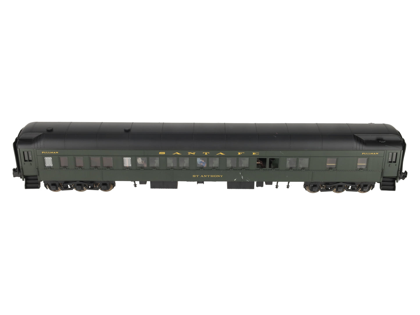 Golden Gate Depot O 3-Rail Santa Fe "St Anthony" 12-1 Pullman Sleeper Car EX