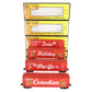 MTH 30-70111 O Canadian Pacific 50' Double-Door Holiday Light Boxcars (Set of 4) LN/Box