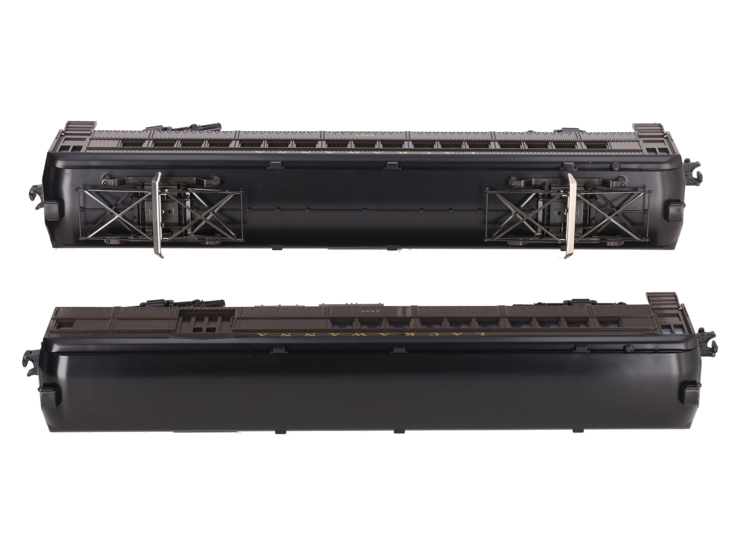 Lionel 6-18305 O Gauge Lackawanna Non-Powered Multiple-Unit Commuter (2 Car Set) EX/Box