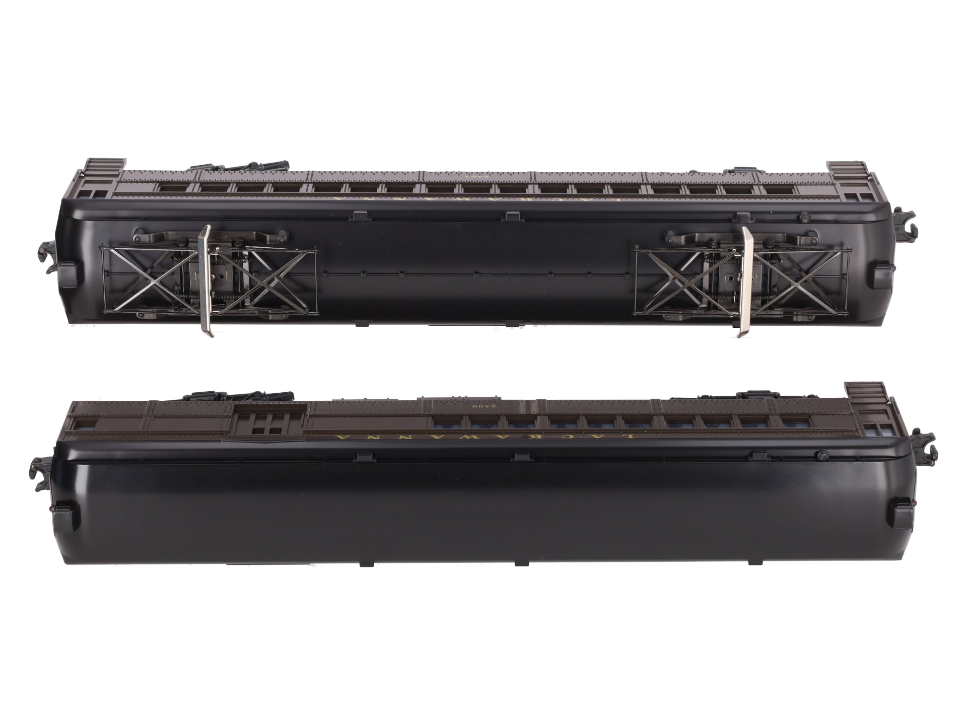 Lionel 6-18305 O Gauge Lackawanna Non-Powered Multiple-Unit Commuter (2 Car Set) EX/Box