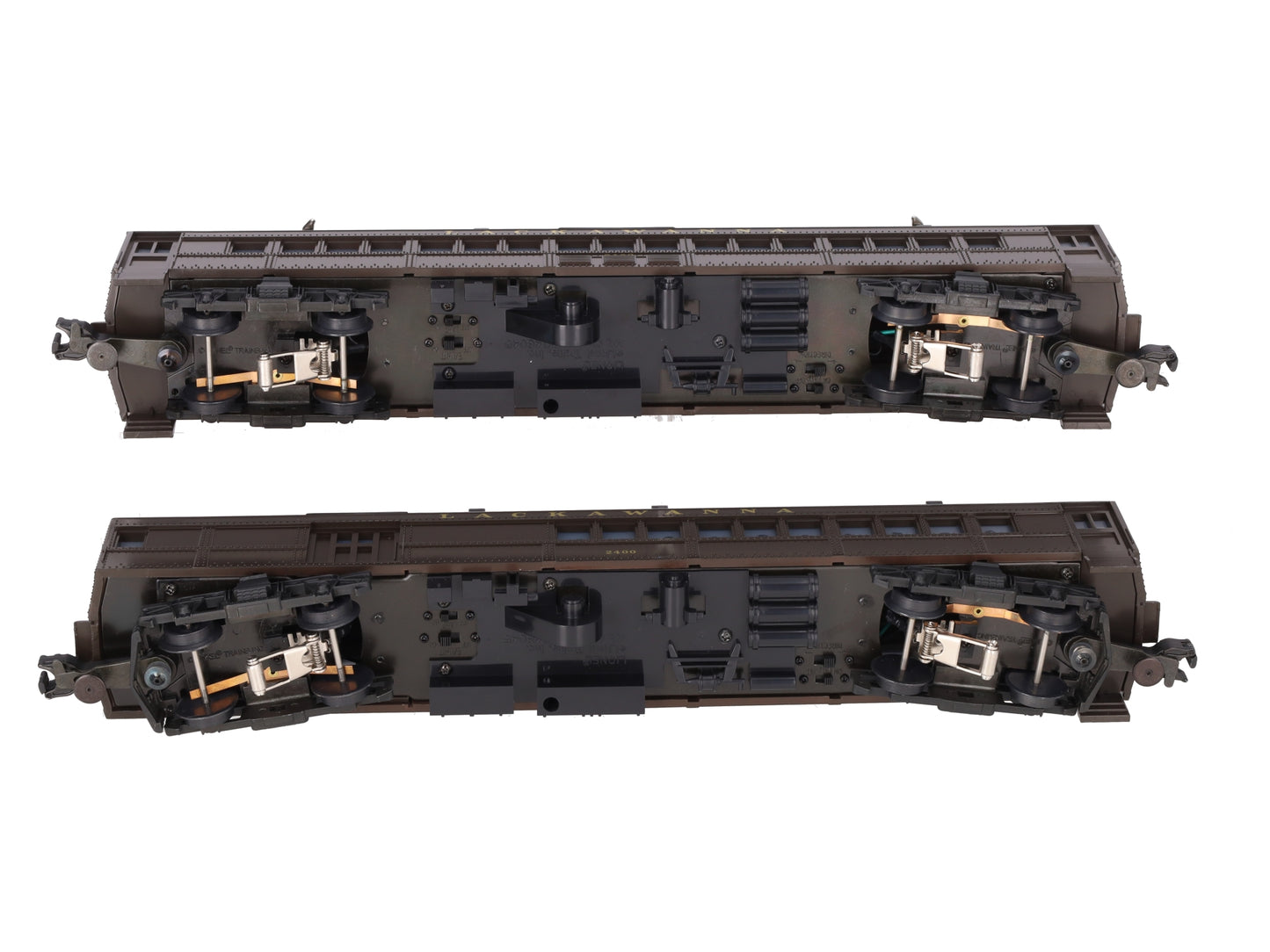 Lionel 6-18305 O Gauge Lackawanna Non-Powered Multiple-Unit Commuter (2 Car Set) EX/Box