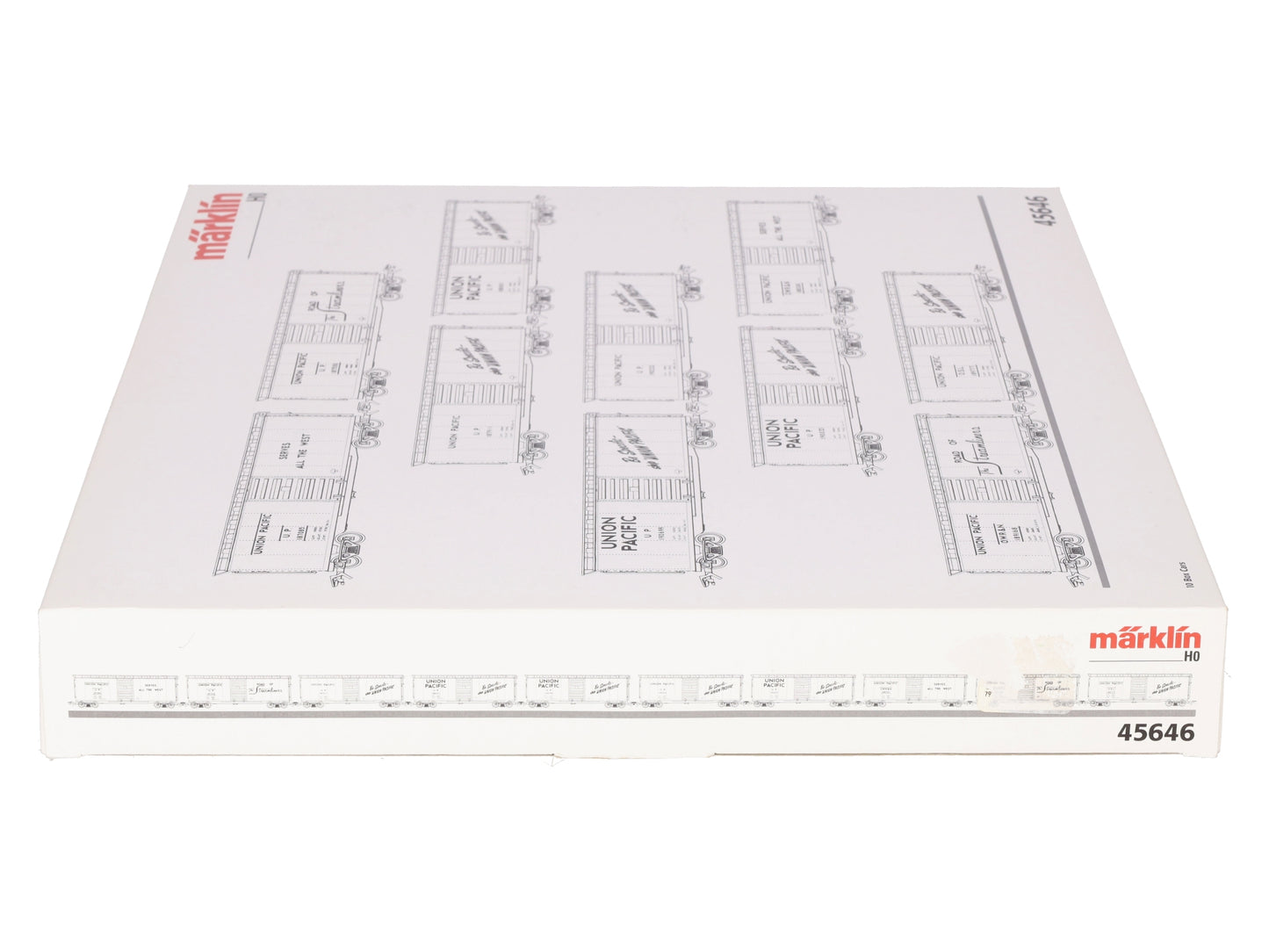 Marklin 45646 HO Union Pacific Boxcars (Set of 10) LN/Box