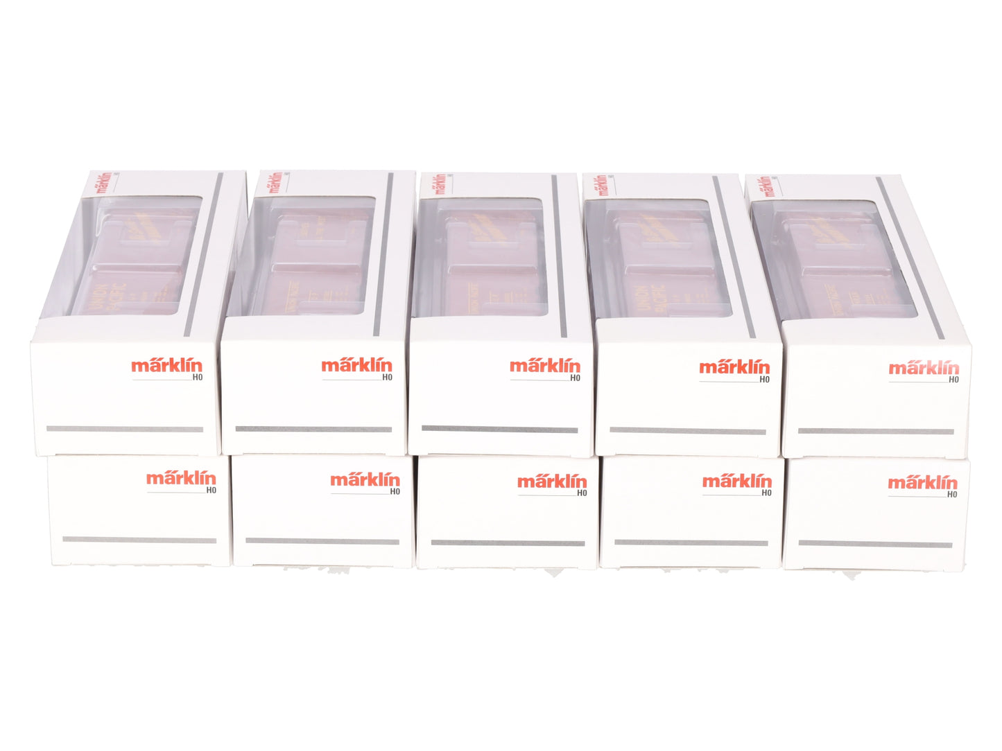 Marklin 45646 HO Union Pacific Boxcars (Set of 10) LN/Box