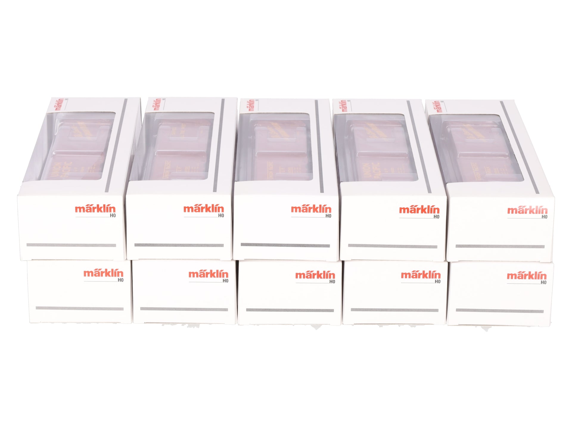 Marklin 45646 HO Union Pacific Boxcars (Set of 10) LN/Box