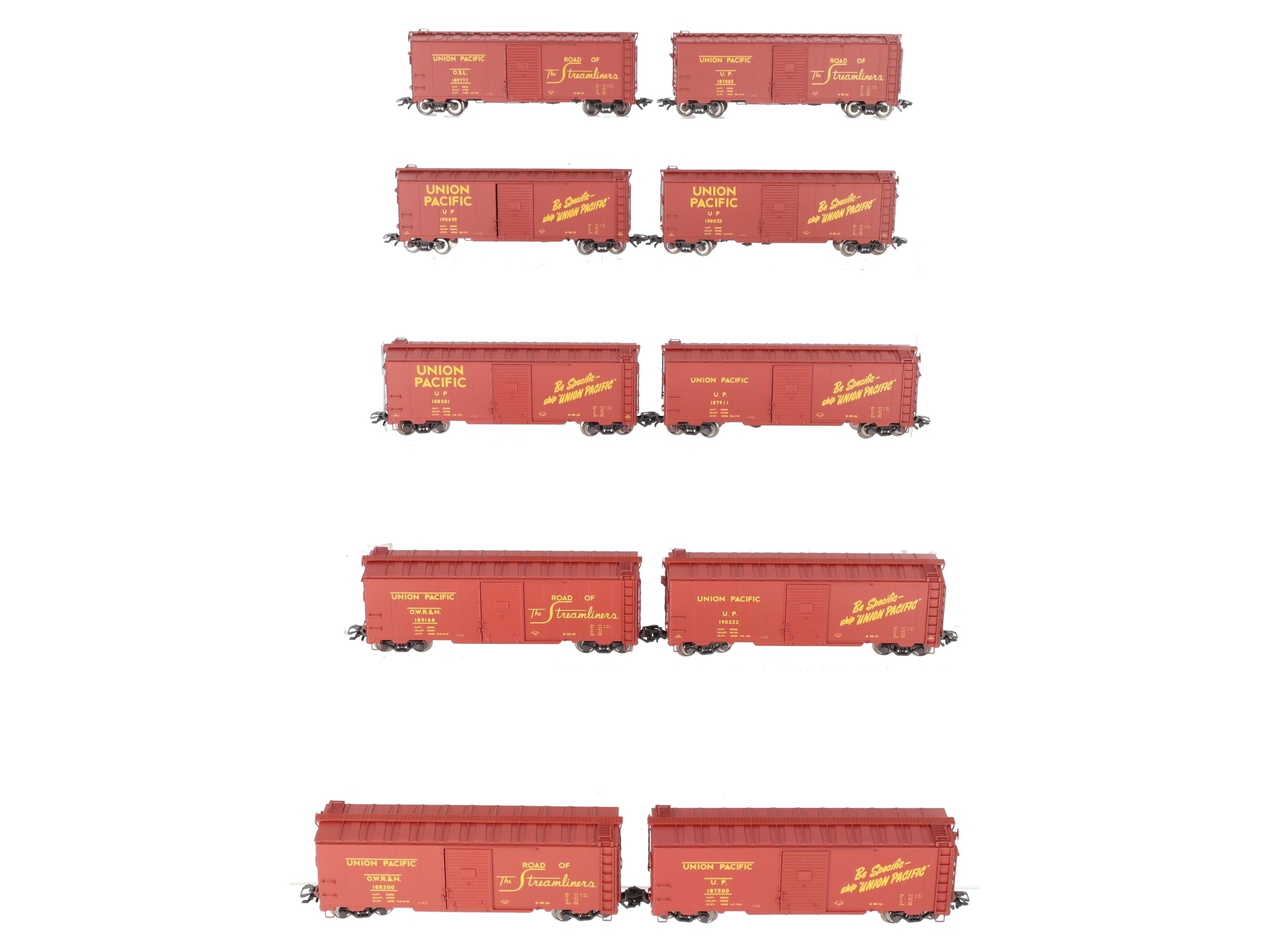 Marklin 45646 HO Union Pacific Boxcars (Set of 10) LN/Box