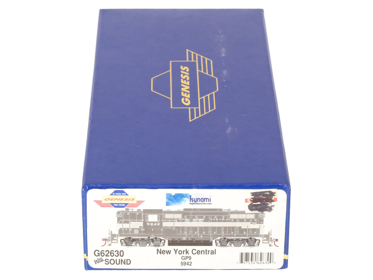 Athearn G62430 HO New York Central GP9 Torpedo Tubes Diesel Locomotive #5942 VG/Box