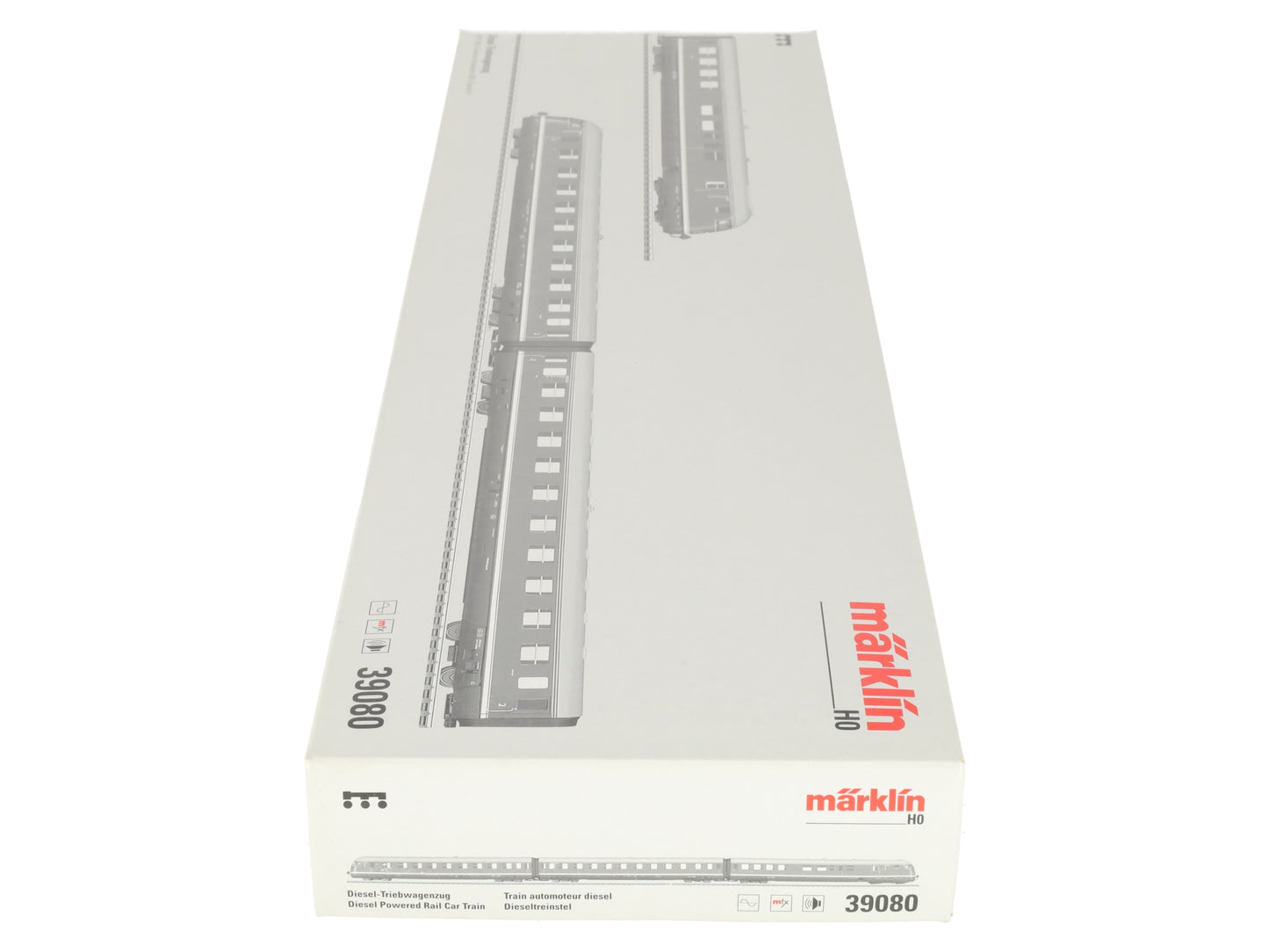 Marklin 39080 HO Gauge German Federal Railroad Diesel Train Set LN/Box