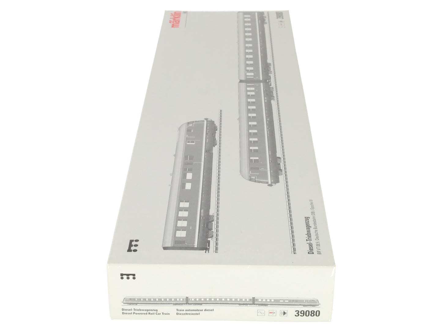 Marklin 39080 HO Gauge German Federal Railroad Diesel Train Set LN/Box