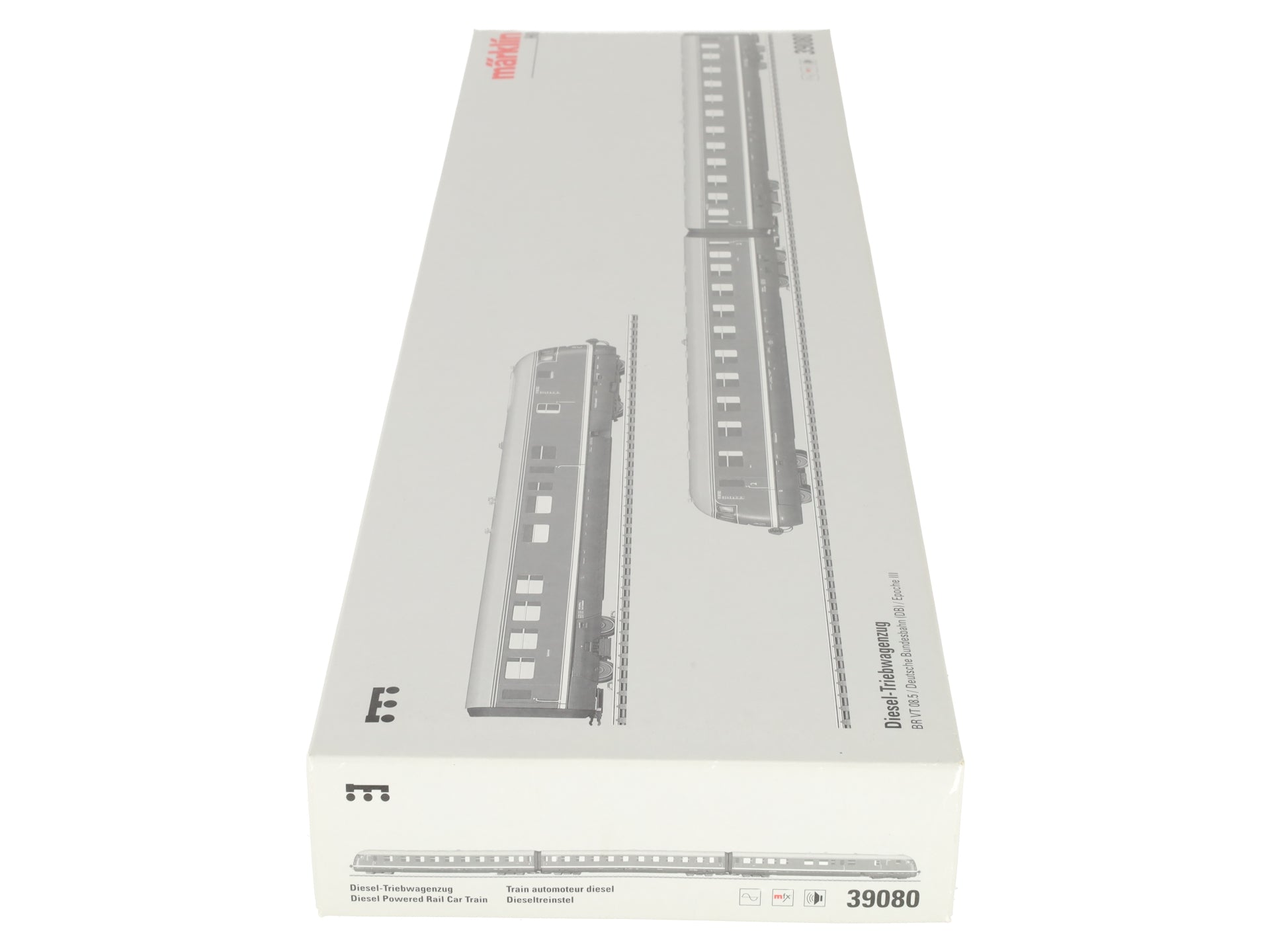 Marklin 39080 HO Gauge German Federal Railroad Diesel Train Set LN/Box