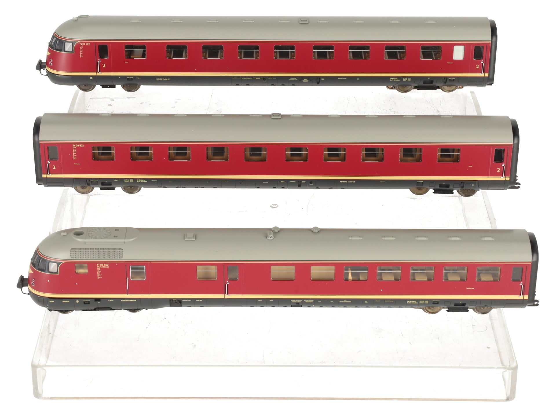 Marklin 39080 HO Gauge German Federal Railroad Diesel Train Set LN/Box