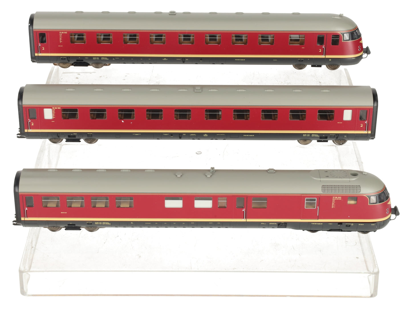Marklin 39080 HO Gauge German Federal Railroad Diesel Train Set LN/Box